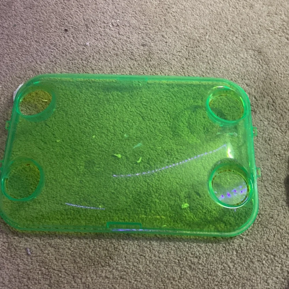 Hamster cage for starters.